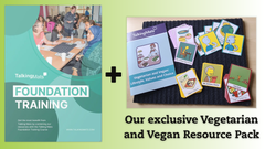 Foundation Training (Online) + Vegetarian and Vegan – Talking Mats