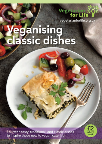Veganising Classic Dishes (32 page guide) No Postage
