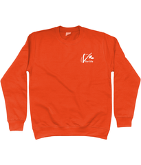 Unisex Sweatshirt - 'V for Life' small, in various colours