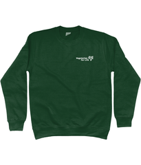 Unisex Sweatshirt - Vegetarian for Life logo, in various colours